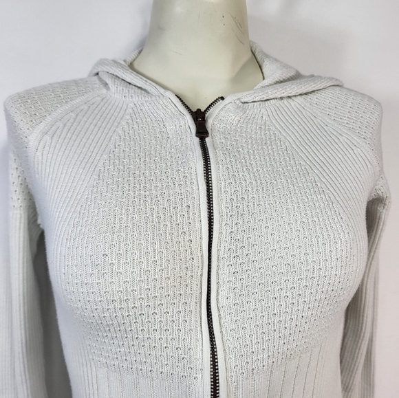 Calvin Klein Zip Up Hooded Sweater - Picture 4 of 9